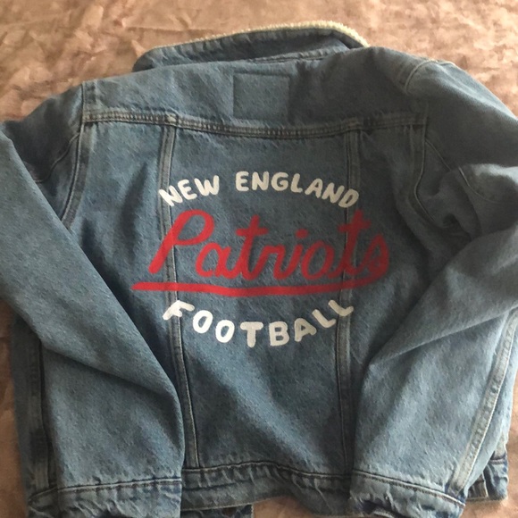 levis patriots denim jacket